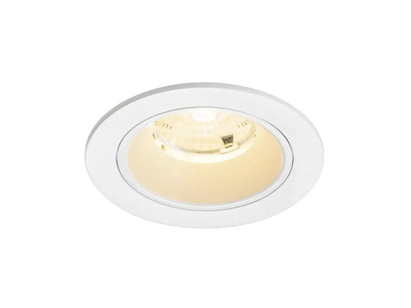 SLV 1009467 Numinos S, LED-Einbauspot, 6.7W, 3000K, 1050lm, 55°, in weiß