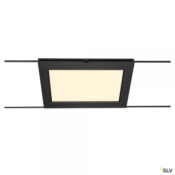 SLV 1002864 Plytta, Seilsystem, Strahler, schwarz, LED, 9.8W, 2700K, 750lm