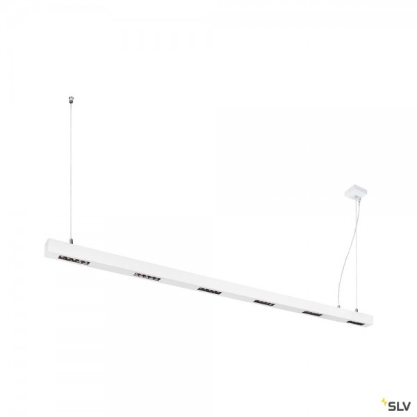 SLV 1000929 Q-Line, Pendelleuchte, weiß, dimmbar C, LED, 85W, 3000K, 4200lm