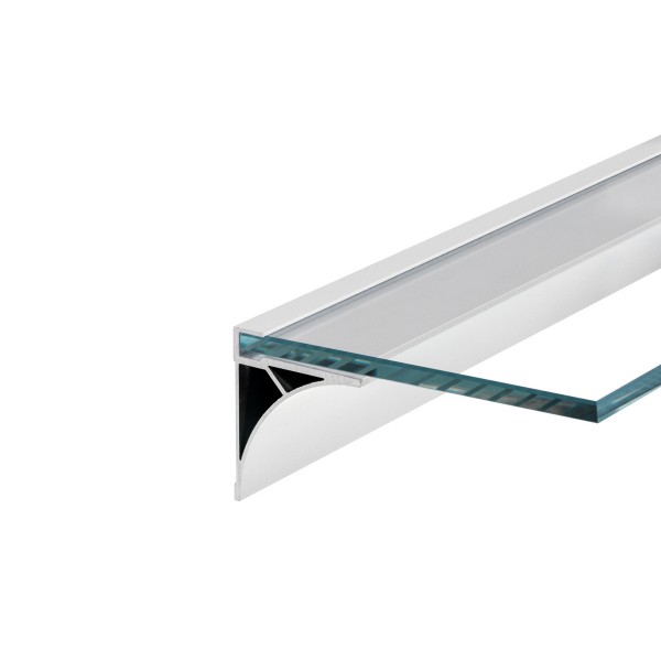 SLV 213531 Glenos, Regalprofil, weiß matt, B/H/L 6x6,9x60cm, LED Strips max.B.1cm