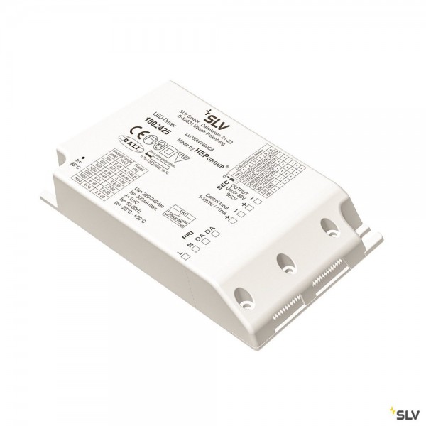 SLV 1002425 LED Treiber, dimmbar Dali/ 1-10V, 1050mA, 6,3W-50W