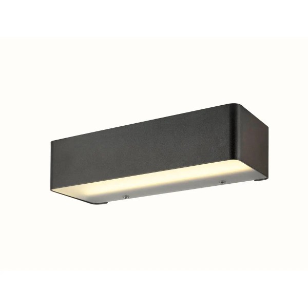 SLV 1011747 WL 149, LED-Wandleuchte Up & Down Eckig, DIM, 10W, 3000K, in Schwarz