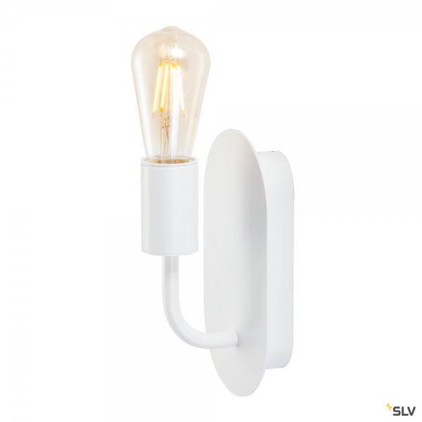 SLV 1002147 Fitu, Wandleuchte, weiß, E27, max.24W