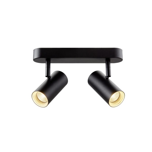 SLV 1008719 Noblo 2-flammig, LED-Spot dimmbar, 12W, 2700K, in schwarz