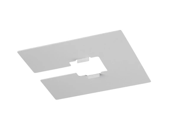 SLV 1008150 1 Phasen, Aufbauschiene, Lochabdeckung, silber