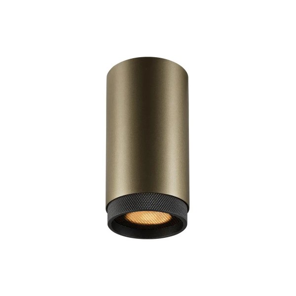 SLV 1011848 Grip! L, Deckenspot mit Dekoring, GU10, in Bronze/Schwarz