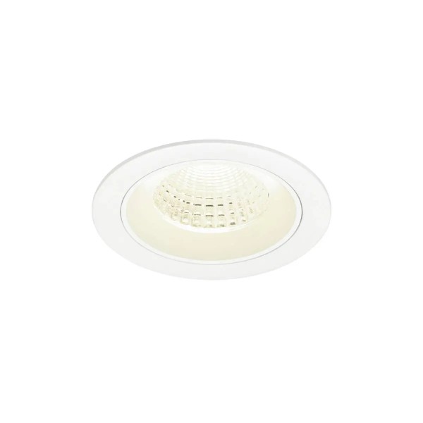 SLV 1009647 Numinos M, LED-Einbauspot, 12W, 4000K, 1900lm, 55°, in weiß