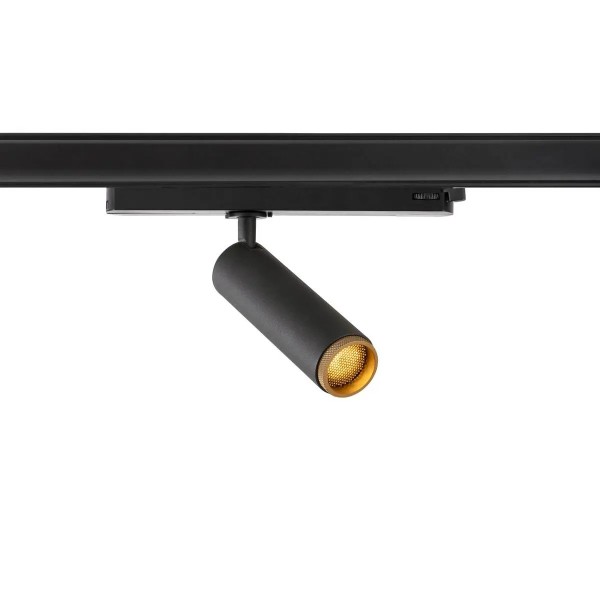 SLV 1008446 Grip! M, LED-Spot 3 Phasen, Phase, 15W, Dim to Warm 2-3K, in schwarz/gold