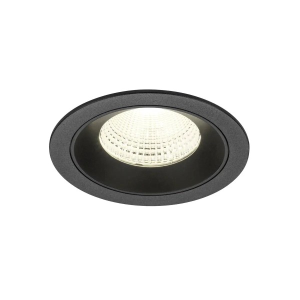 SLV 1009798 Numinos L, LED-Einbauspot, 17W, 4000K, 2700lm, 55°, in schwarz