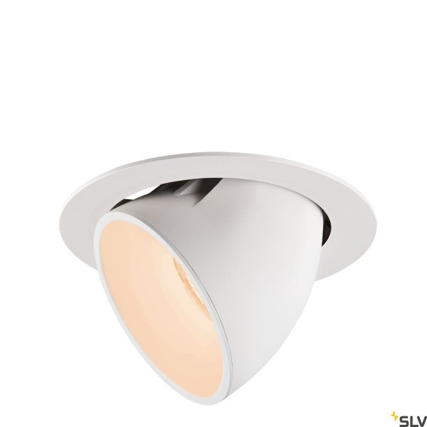 SLV 1006045 Numinos Gimble XL, Deckeneinbauleuchte, weiß, LED, 37,4W, 2700K, 3500lm, 55°