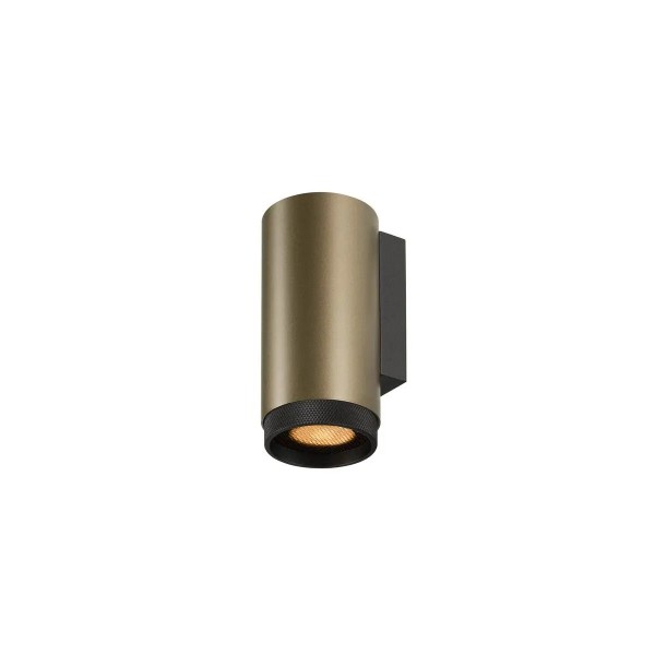 SLV 1011879 Grip! L, Up or Down Wandleuchte mit Dekoring, GU10, in Bronze/Schwarz