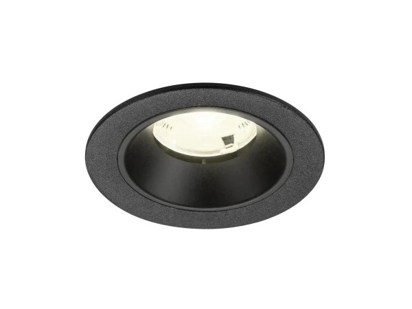 SLV 1009469 Numinos S, LED-Einbauspot, 6.7W, 4000K, 1050lm, 20°, in schwarz