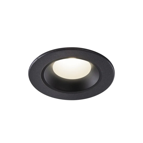 SLV 1005541 Numinos XS, Deckeneinbauleuchte, schwarz, IP44, LED, 7W, 4000K, 710lm, 55°