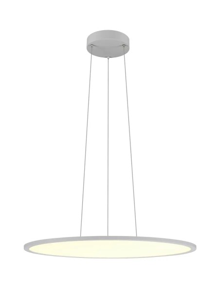 SLV 1010427 Panel 60, LED-Panel Pendelleuchte dimmbar, UGR19, 29W, CCT 3/4K, in grau