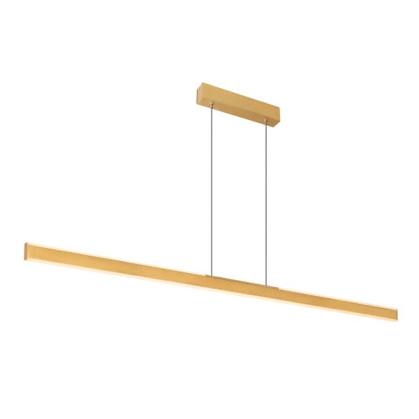 SLV 1006190 One Linear 140, Pendelleuchte, up&down, messing, dimmbar, LED, 35W, 2700K/3000K, 1875lm