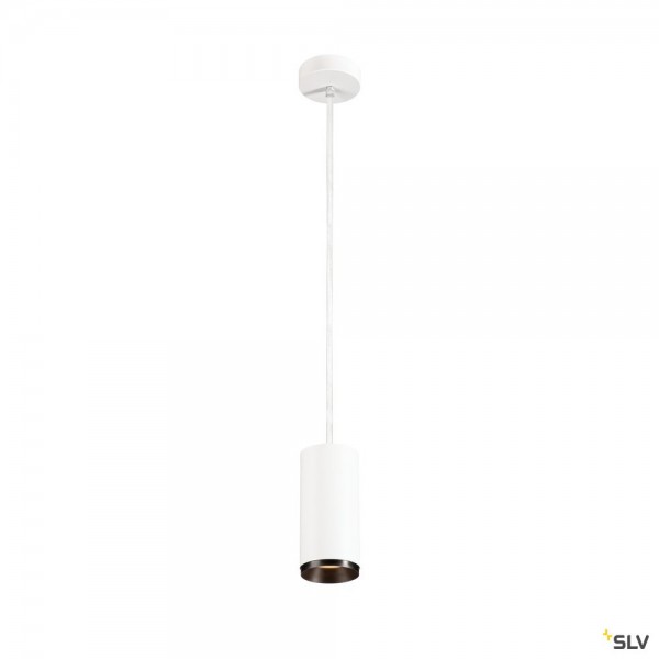 SLV 1004535 Numinos M, Pendelleuchte, weiß/schwarz, dimmbar Dali, LED, 20,1W, 2700K, 1935lm, 36°