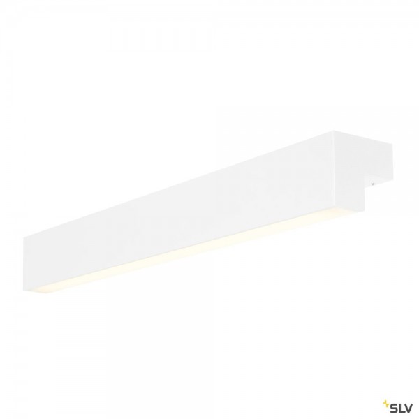 SLV 1001299 L-Line 60, Spiegelleuchte, weiß, IP44, LED, 10W, 3000K, 820lm