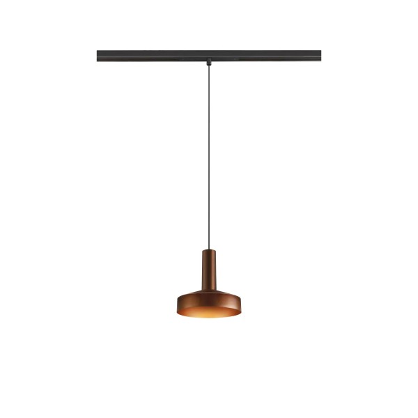 SLV 1007747 Lalu Tetra 14, 48V LED-Hängeleuchte, bronze, DALI, 8W, 3000K