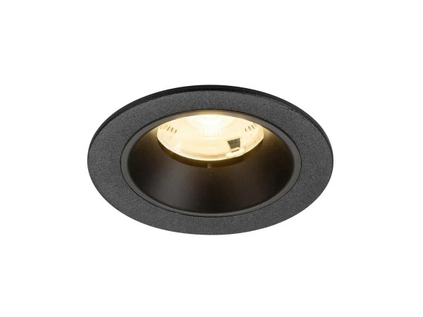 SLV 1009451 Numinos S, LED-Einbauspot, 6.7W, 3000K, 1050lm, 20°, in schwarz
