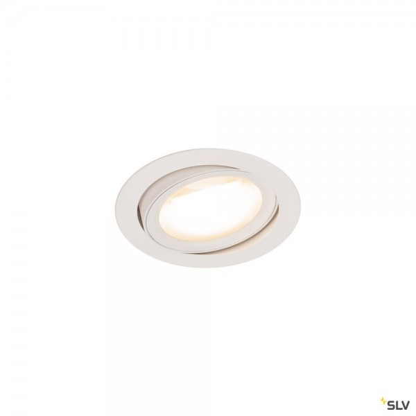 SLV 1004669 Oculus Move, Deckeneinbauleuchte, weiß, Dim to Warm C, LED, 10,5W, 2000-3000K, 780lm