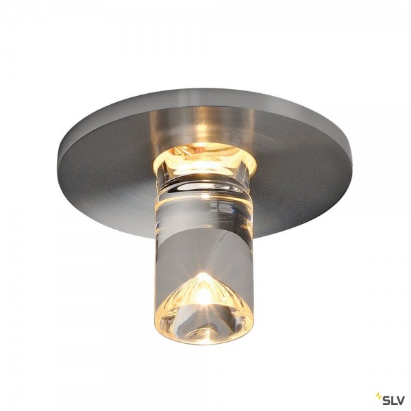 SLV 1001155 Lightpoint, Deckeneinbauleuchte, chrom, LED, 1W, 3000K, 100lm