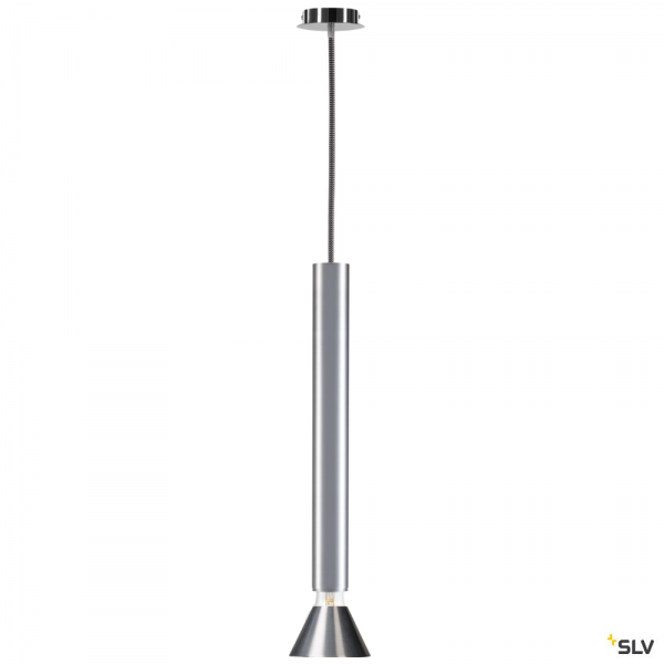 SLV 132605 + 1002161 + 1001957 Fitu, Pendelleuchte, aluminium, E27, max.10W