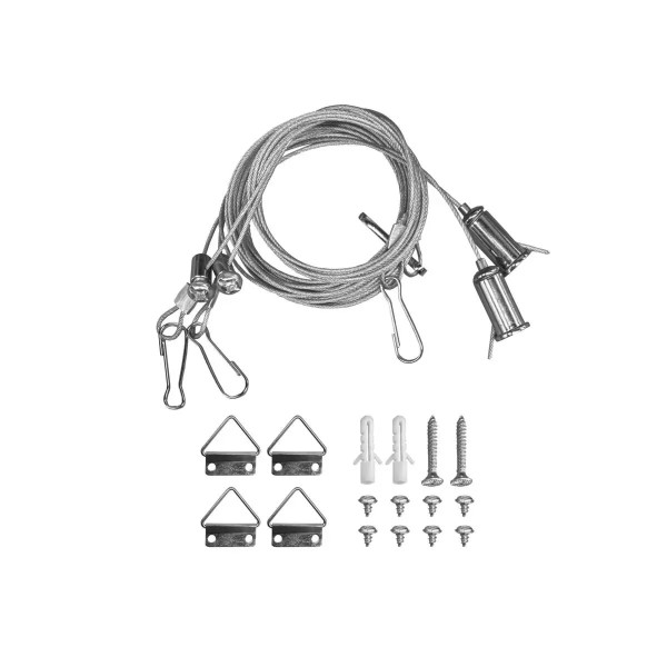 SLV 1011086 Stahlseil-Abhängeset 1m, für Panel P/ Pavanno