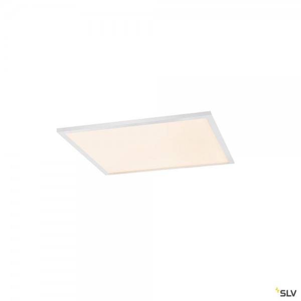 SLV 1001250 Valeto®, Panel, Deckeneinbauleuchte, weiß, 59,5x59,5cm, LED, 43W, 2700K-6500K, 3600lm