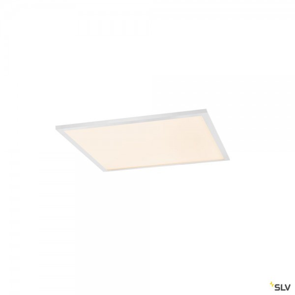 SLV 1001250 Valeto®, Panel, Deckeneinbauleuchte, weiß, 59,5x59,5cm, LED, 43W, 2700K-6500K, 3600lm