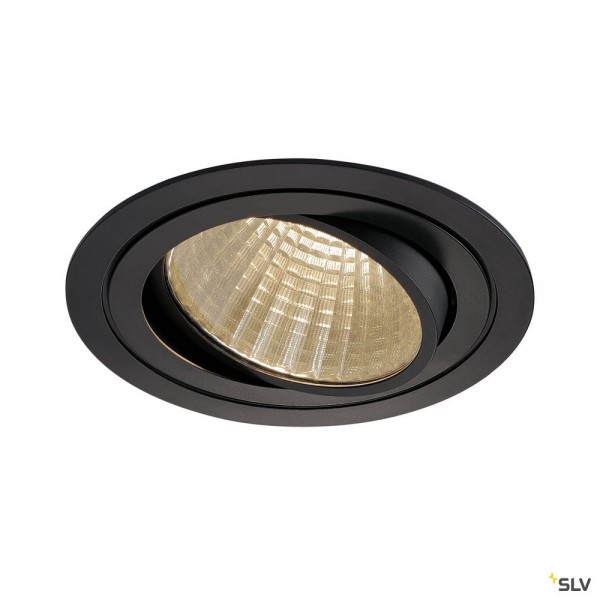 SLV 114270 New Tria 1 Set, Deckeneinbauleuchte, dimmbar 1-10V, LED, 29W, 3000K, 2425lm