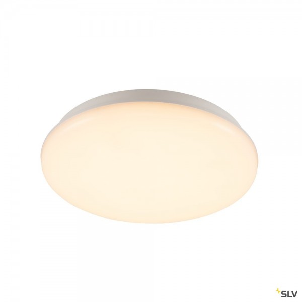 SLV 1005085 Sima, Wand- und Deckenleuchte, weiß, IP44, dimmbar C, LED, 24W, 3000K, 2150lm