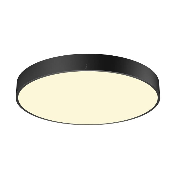 SLV 1007306 Medo Pro 60, LED Wand- Deckenleuchte, Indirekt, schwarz, Opal, DIM, 37W, 3K/4K, 5500lm