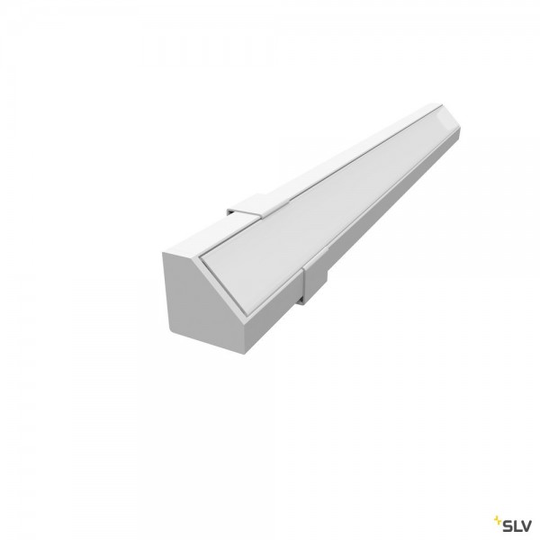 SLV 1004890 Grazia 10 Edge, Eckprofil, weiß, B/H/L 1,95x1,95x200cm, LED Strips max.B.1cm
