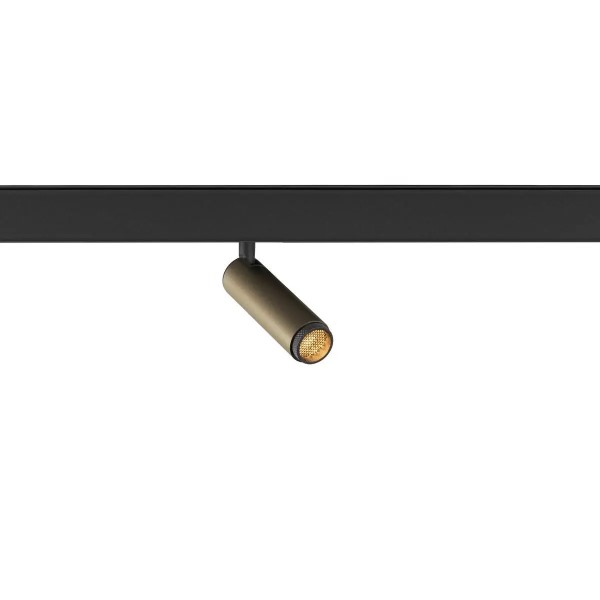 SLV 1009034 Grip! S, 48V LED-Strahler DALI, 9.8W, Dim to Warm 2-3K, in bronze/schwarz
