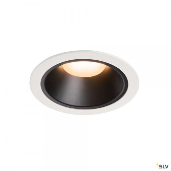 SLV 1003997 Numinos XL, Deckeneinbauleuchte, weiß/schwarz, LED, 37,4W, 2700K, 3300lm, 20°