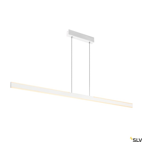 SLV 1006189 One Linear 140, Pendelleuchte, up&down, weiß, dimmbar, LED, 35W, 2700K/3000K, 1875lm