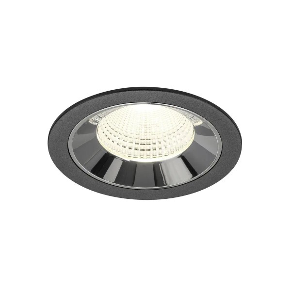 SLV 1009800 Numinos L, LED-Einbauspot, 17W, 4000K, 2700lm, 55°, in schwarz/chrom