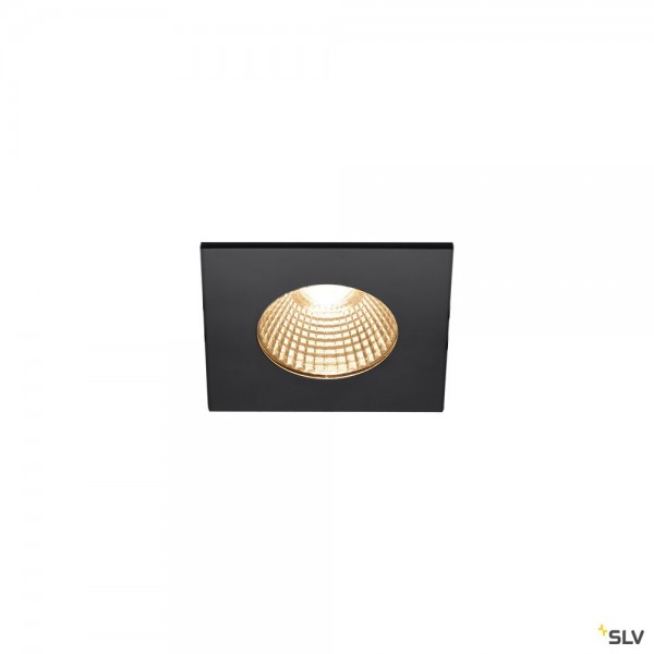 SLV 1002101 Patta-I, Deckeneinbauleuchte, IP65, Dim to Warm C+L, LED, 7,3W, 1800K-3000K, 440lm