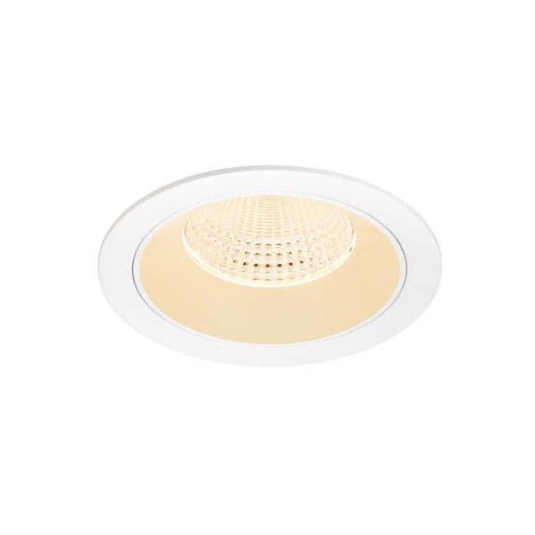 SLV 1009934 Numinos XL, LED-Einbauspot, 24W, 2700K, 3500lm, 55°, in weiß