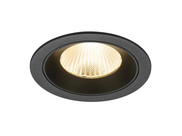 SLV 1010160 Numinos L, LED-Einbauspot, 17W, 2700K, 2400lm, 40°, in schwarz