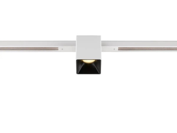 SLV 1008977 Fix-It!, 48V LED-Spot DALI, 7.4 Watt, Dim to Warm 2-3K, UGR19, in weiß/schwarz