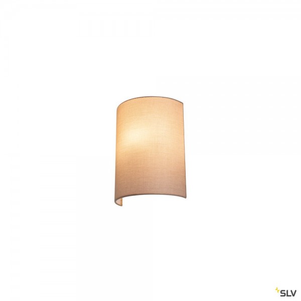 SLV 1001272 + 1001276 Fenda, Wandleuchte, beige, E27, max.40W