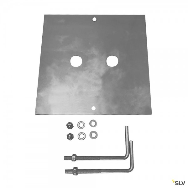 SLV 1000343 Betonankerset, Edelstahl, Square Pole