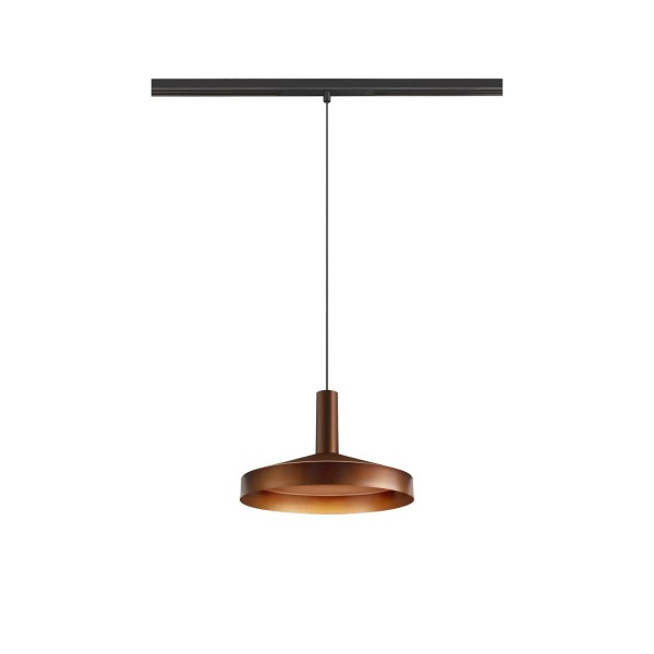 SLV 1007747 Lalu Tetra 24, 48V LED-Hängeleuchte, bronze, DALI, 8W, 3000K