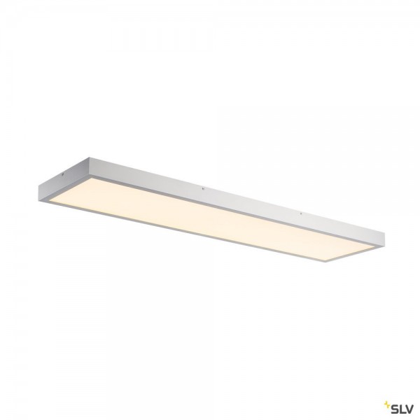 SLV 1001508 LED Panel, Deckenleuchte, silbergrau, dimmbar C, LED, 45W, 3000K, 3100lm