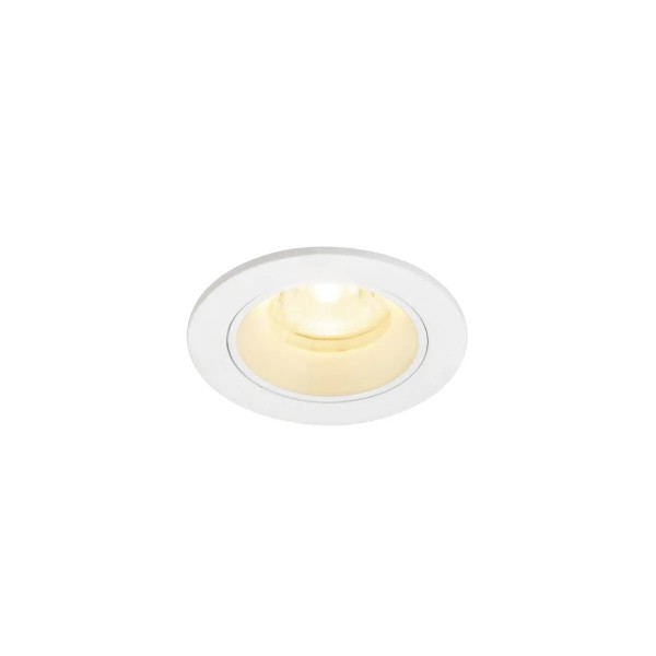 SLV 1009302 Numinos XS, LED-Einbauspot, 6.9W, 3000K, 950lm, 40°, in weiß
