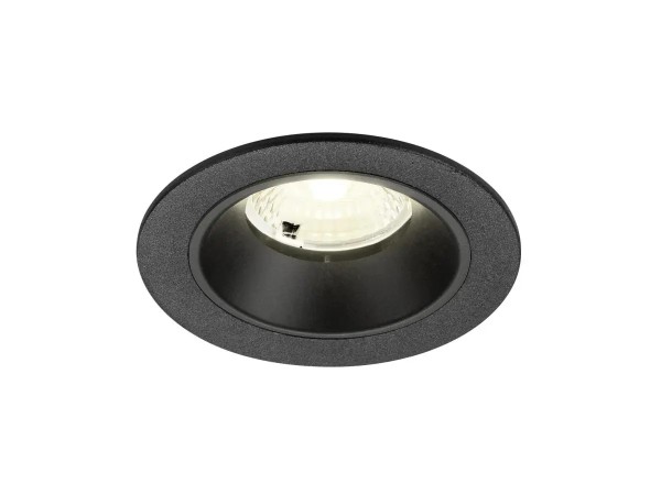 SLV 1009472 Numinos S, LED-Einbauspot, 6.7W, 4000K, 1050lm, 40°, in schwarz