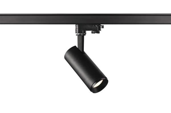 SLV 1004092 Numinos S, 3-Phasen LED-Strahler, dimmbar, 8W, 4000K, 1100lm, 60°, in schwarz