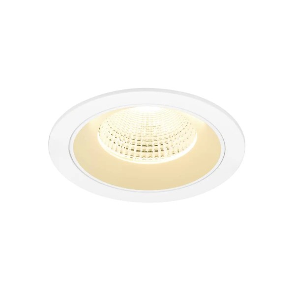 SLV 1009790 Numinos L, LED-Einbauspot, 17W, 3000K, 2500lm, 55°, in weiß