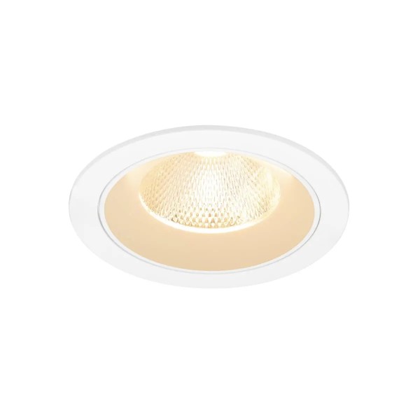 SLV 1009766 Numinos L, LED-Einbauspot, 17W, 2700K, 2400lm, 20°, in weiß